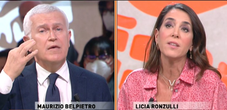 Maurizio Belpietro e Licia Ronzulli