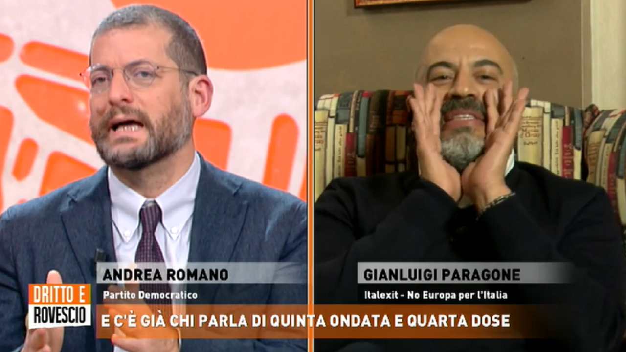 Gianluigi Paragone e Andrea Romano