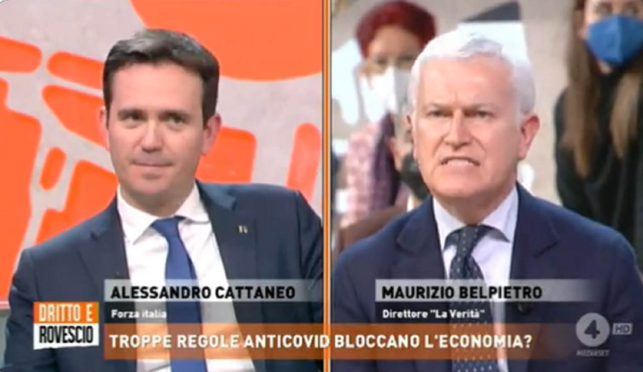 Maurizio Belpietro e Cattaneo