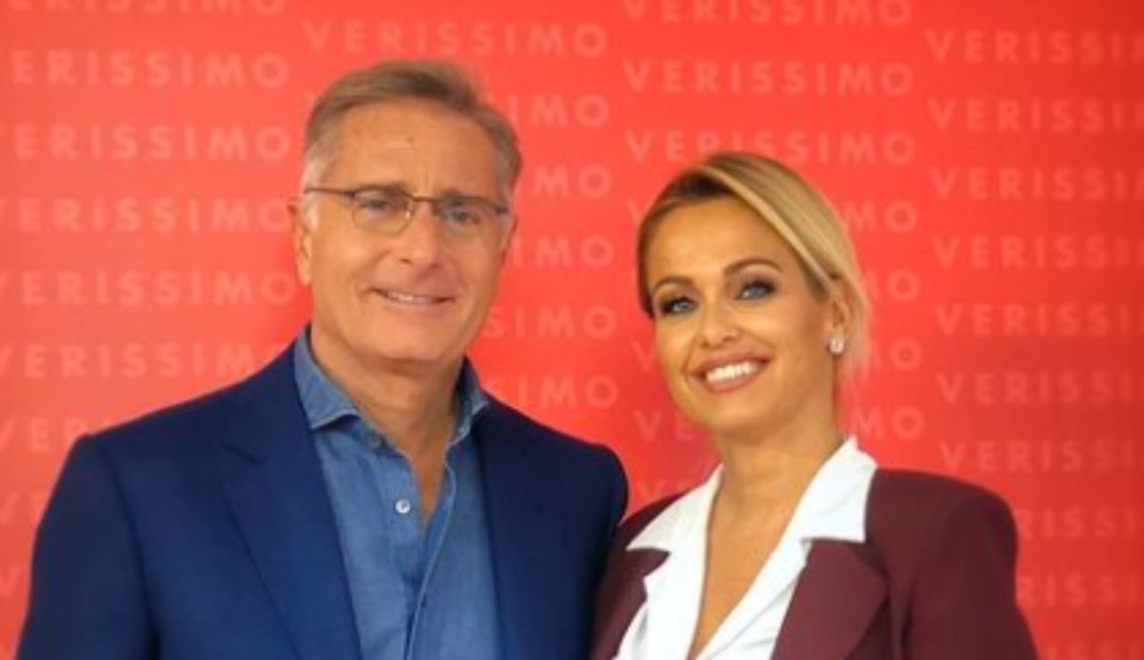 Paolo Bonolis con Sonia Bruganelli