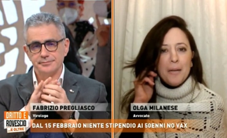 Fabrizio Pregliasco e Olga Milanese