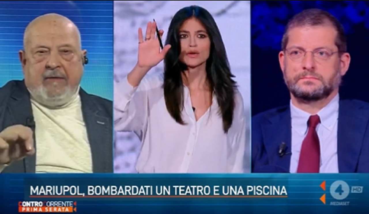 Veronica Gentili lo stoppa in diretta