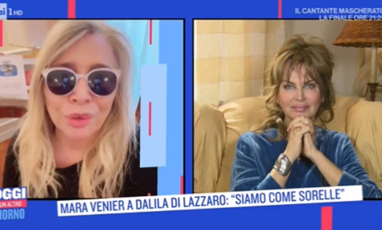 Mara Venier e Dalila Di Lazzaro