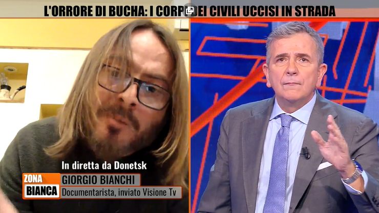 Zona Bianca, Giuseppe Brindisi contro Giorgio Bianchi