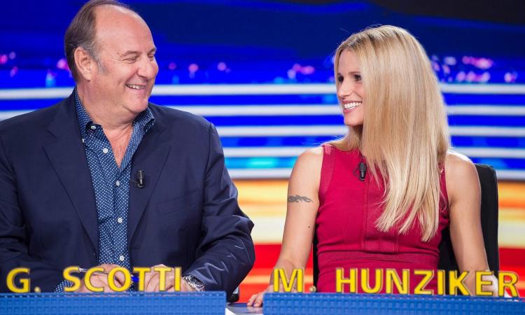 Gerry Scotti e Michelle Hunziker