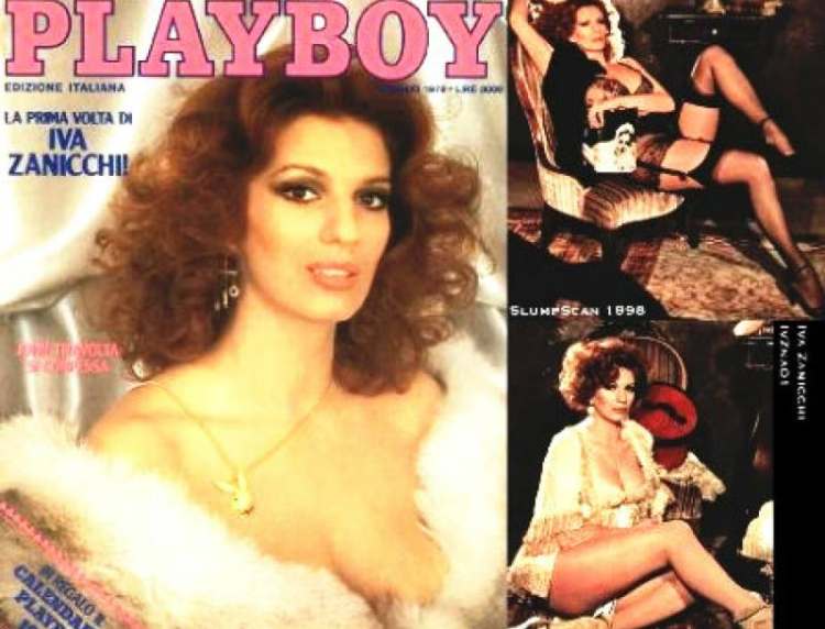 Iva Zanicchi copertina Playboy