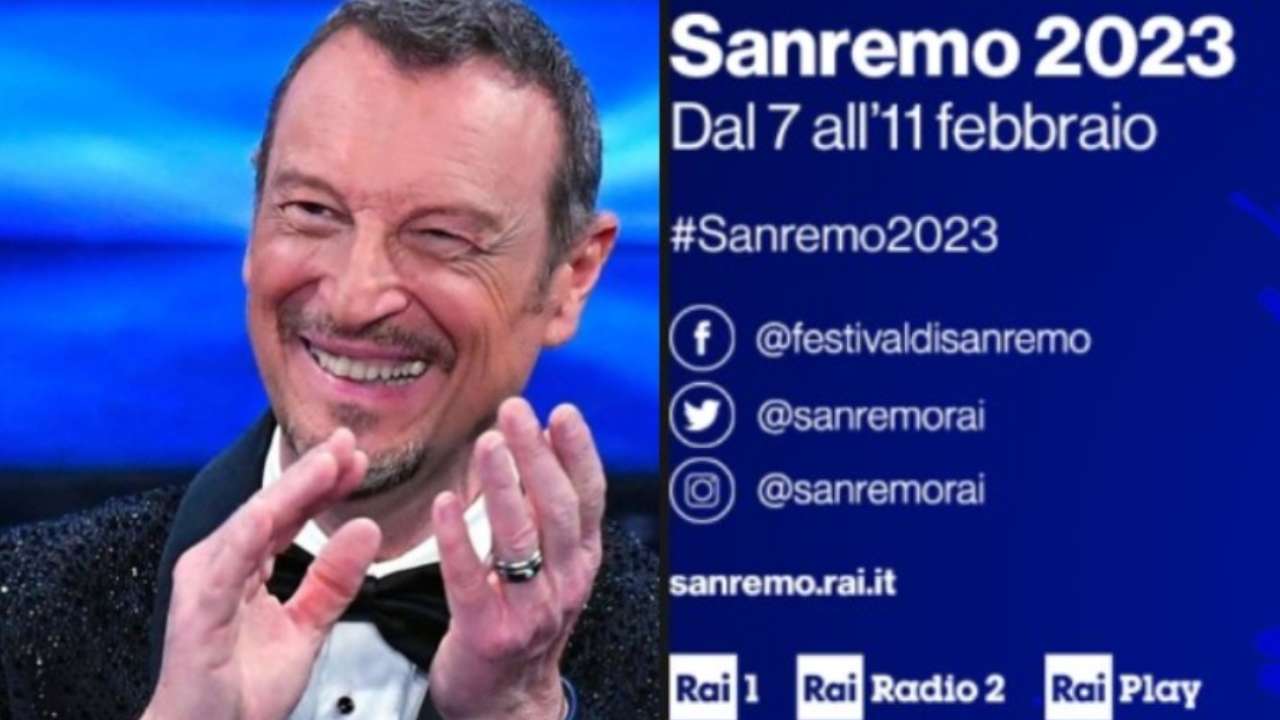 Sanremo 2023 Amadeus