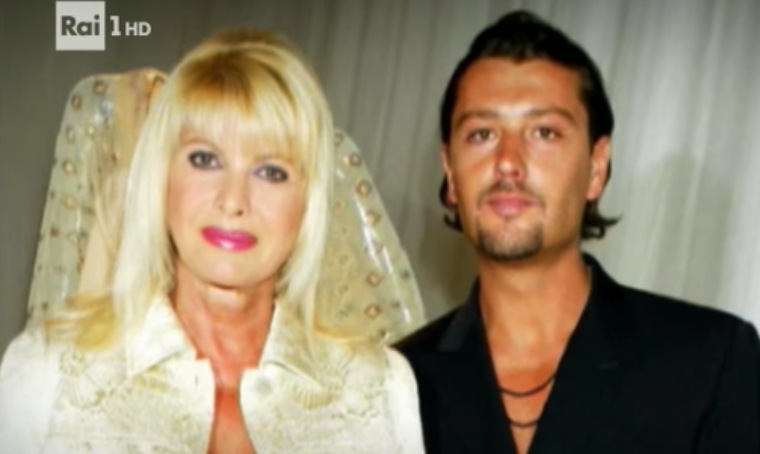 Ivana Trump con Rossano Rubicondi