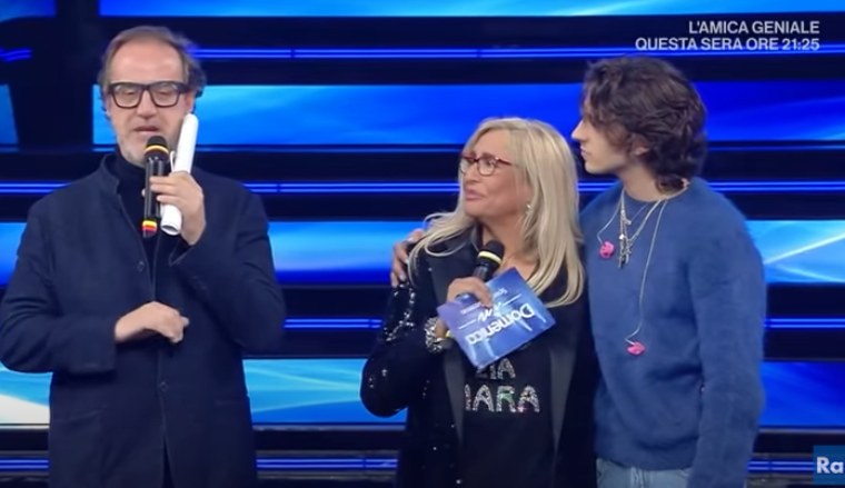 Stefano Coletta con Mara Venier