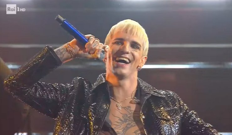 Achille Lauro a Sanremo