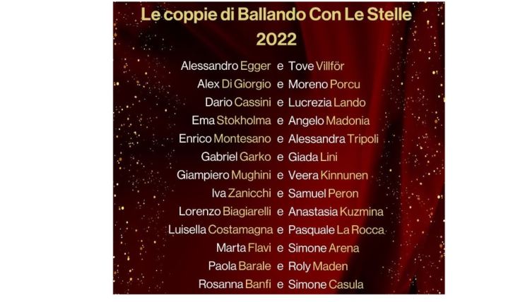 Le coppie di Ballando con le Stelle 2022 Specialmag 23_0922