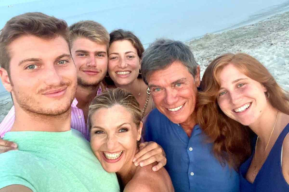 Famiglia Lorella Cuccarini e Fabio Testi