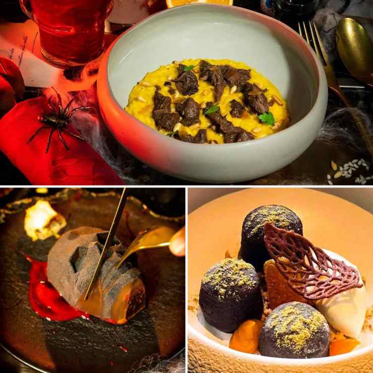 Alessandro Borghese menu Halloween